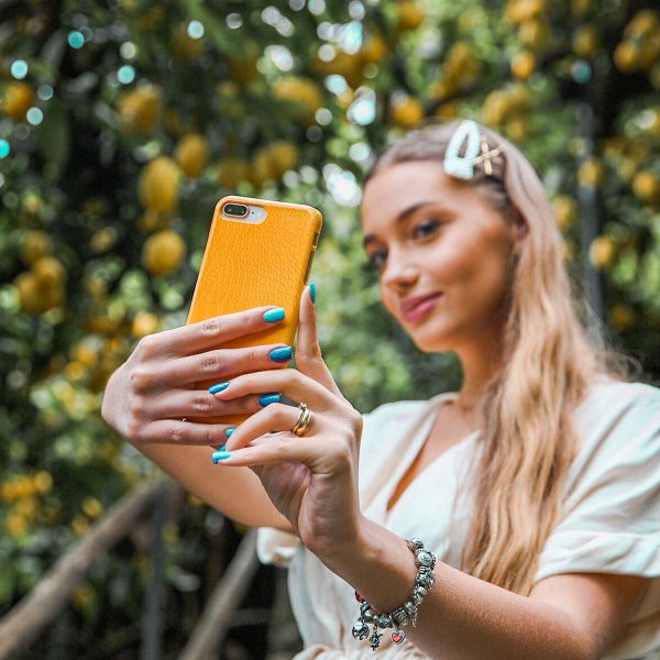 Canary Yellow - Snake Skin OnePlus 9 Pro Case For Discount - Image 5