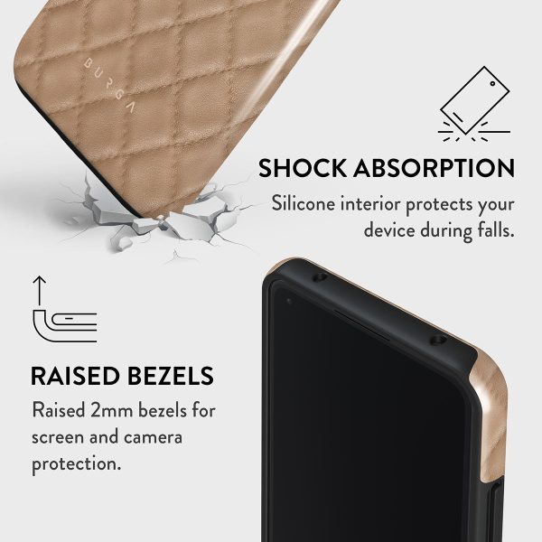 Simply Cream - Quilted Xiaomi Mi 11 Lite 4G   5G Case Online - Image 4