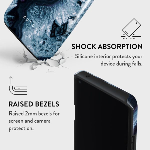Frozen Lake - Gray Marble OnePlus 9 Pro Case Discount - Image 4