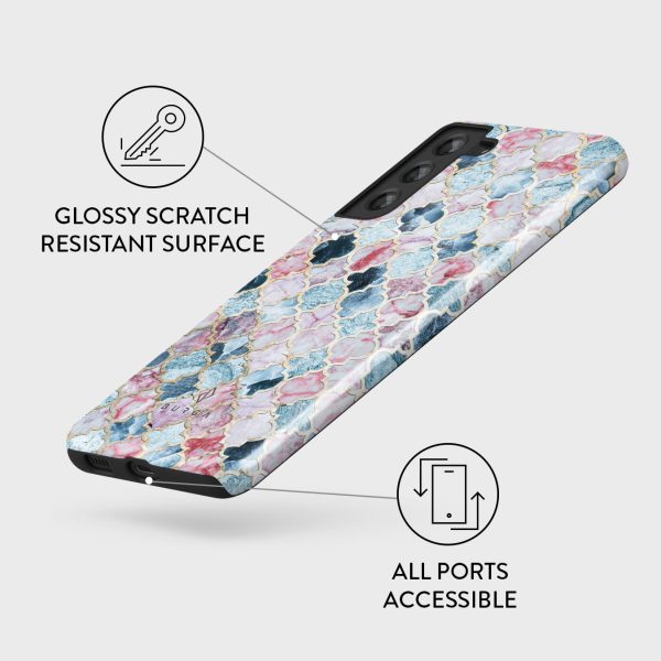 Pink Beach - Mosaic Samsung Galaxy S21 FE Case Online now - Image 3