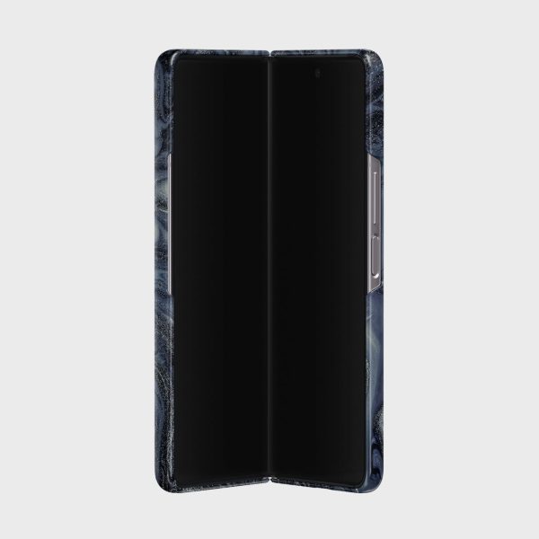 Navy Trench - Blue Samsung Galaxy Z Fold 3 Case Online - Image 5