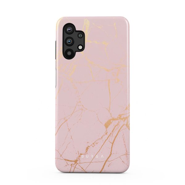 Peachy Gold - Pink Marble Samsung Galaxy A32 5G Case Fashion