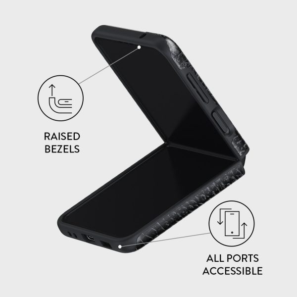 Reaper s Touch - Snakeskin Samsung Galaxy Z Flip 3 Case Fashion - Image 3