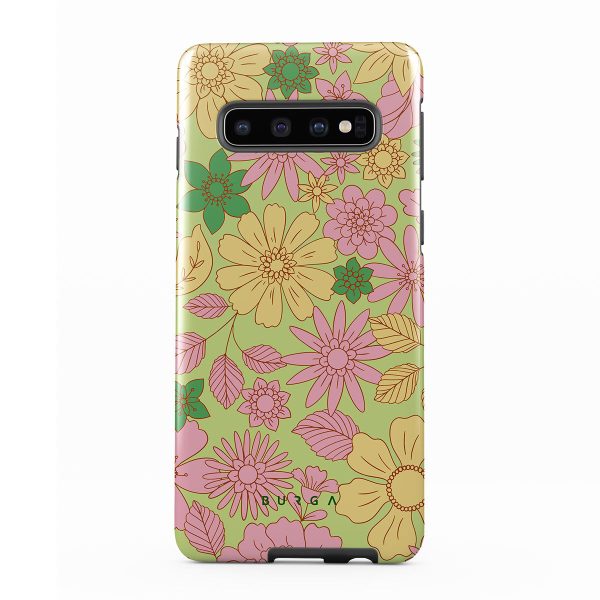 Amalfi Coast - Colorful Floral Samsung Galaxy S10 Plus Case Online Sale - Image 5