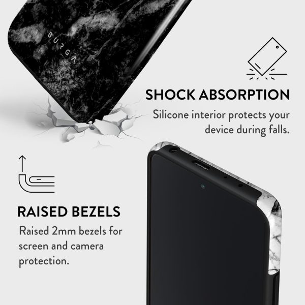 Fatal Contradiction - Black & White Marble Xiaomi Redmi Note 10 Pro Case Online Sale - Image 4