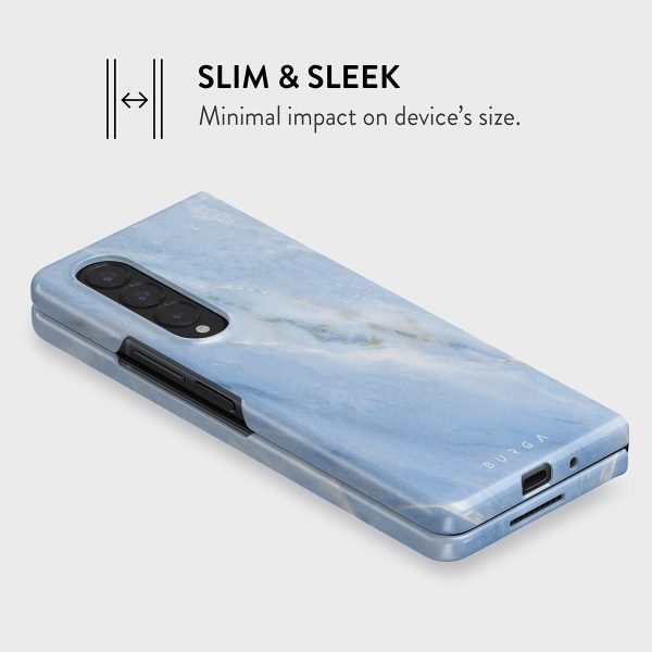 Fluffy Clouds - Samsung Galaxy Z Fold 3 Case For Discount - Image 4