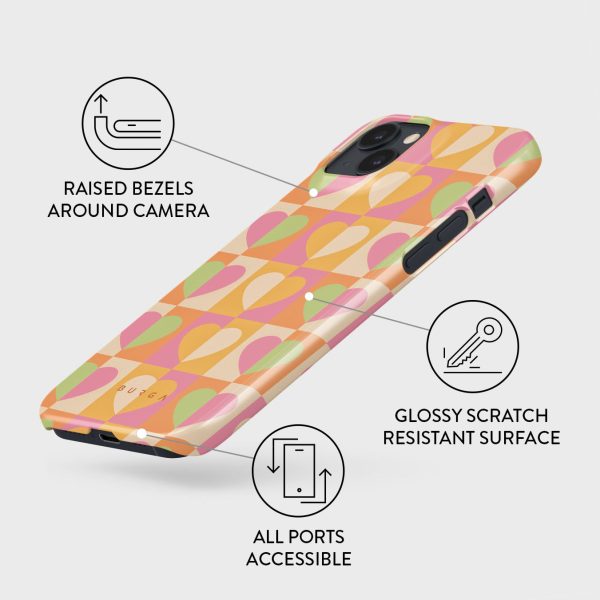 Summer Love - Heart iPhone 13 Mini Case Fashion - Image 3