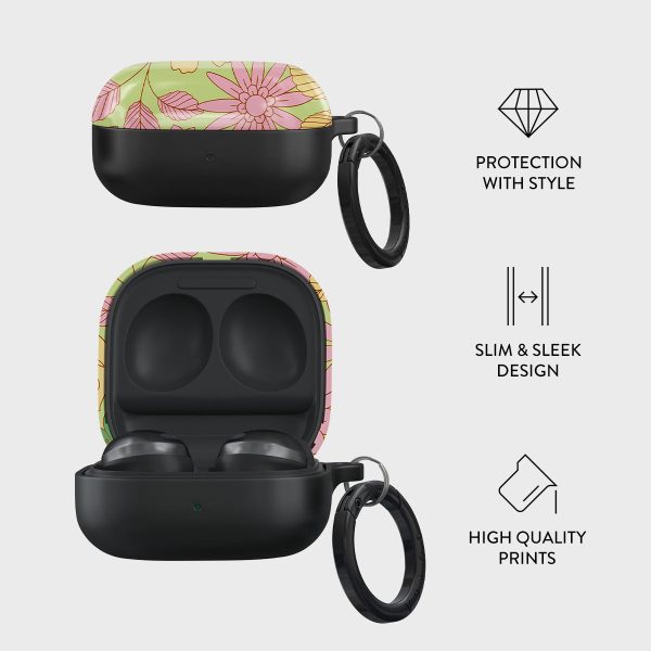 Amalfi Coast - Colorful Floral Samsung Galaxy Buds Live Case on Sale - Image 4
