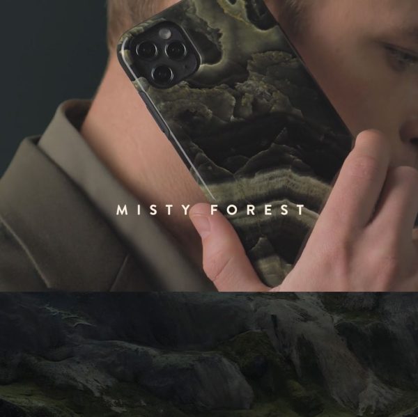 Misty Forest - Green Marble Samsung Galaxy S21 FE Case Online Sale - Image 5