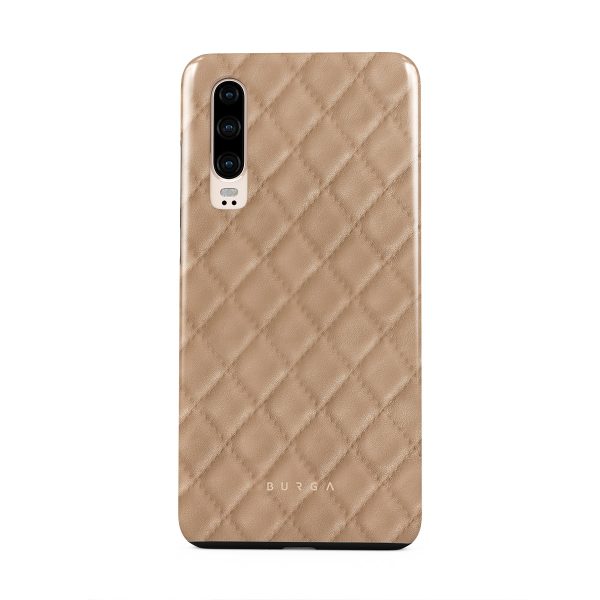 Simply Cream - Quilted Huawei P30 Case For Cheap - Image 5