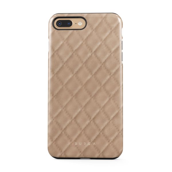 Simply Cream - Quilted iPhone 7 Plus   8 Plus Case Online now - Image 5
